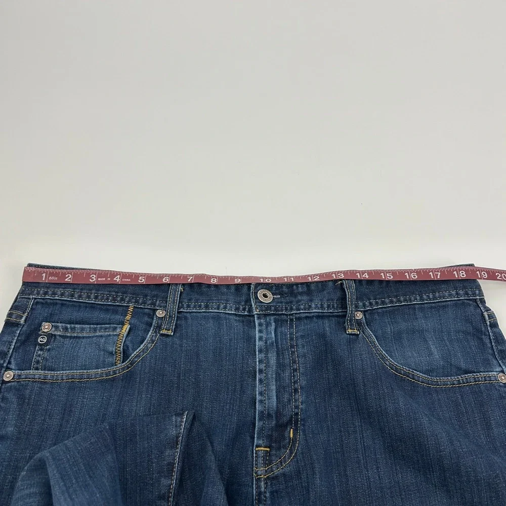 AG Adriano Goldschmied The Protege Jeans Mens 38x29 Blue Straight Leg Dark Wash